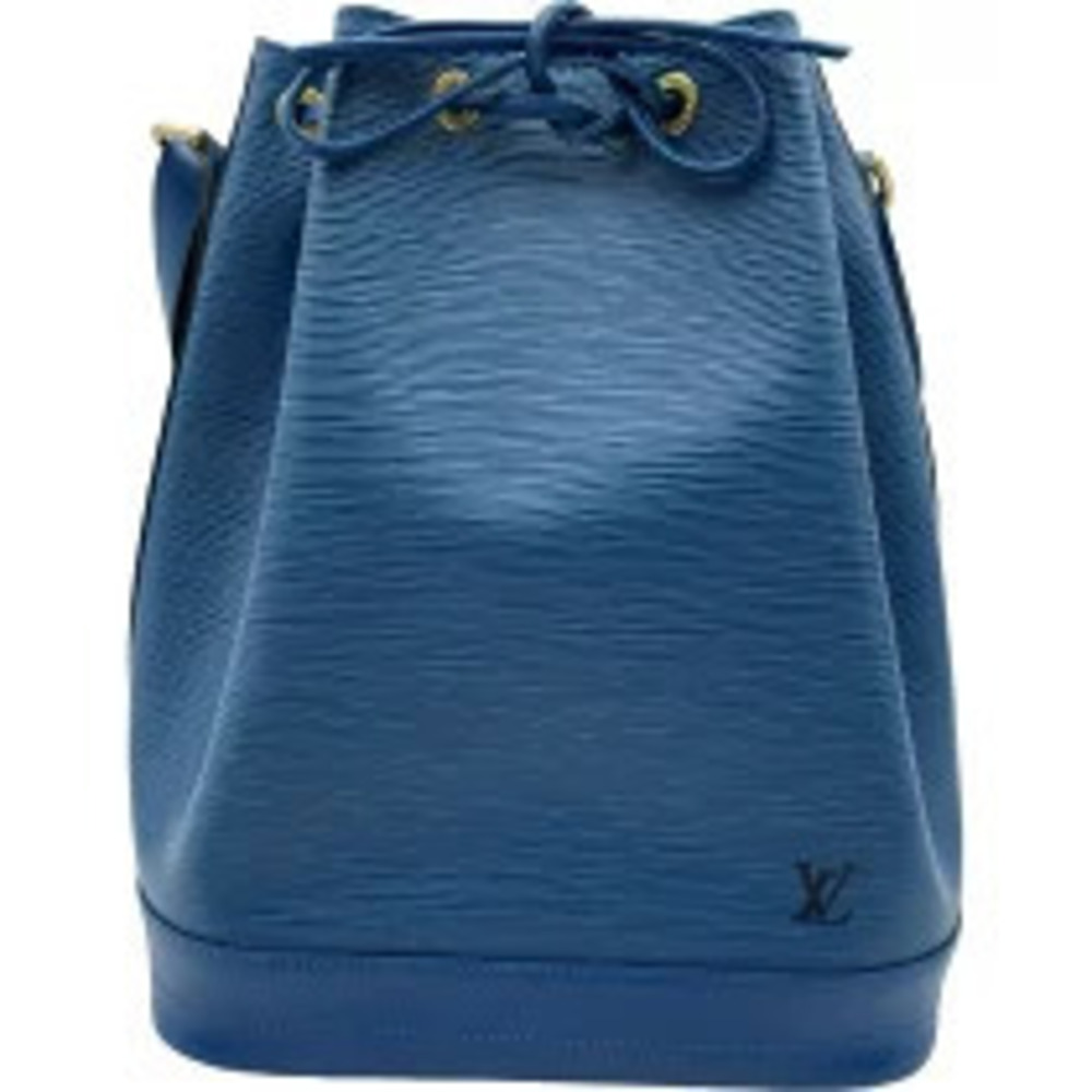 Louis Vuitton Noe Epi Leather Shoulder Bag Toledo Blue